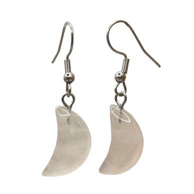 Assorted Crescent Moon Surgical Steel Earrings